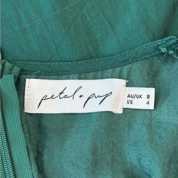 Petal & Pup Montrose Emerald Midi Dress Size 4 - Picture 5 of 7